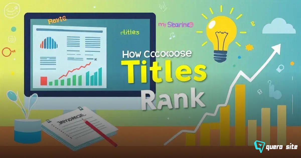 A importância dos títulos para SEO A importância dos títulos para SEO