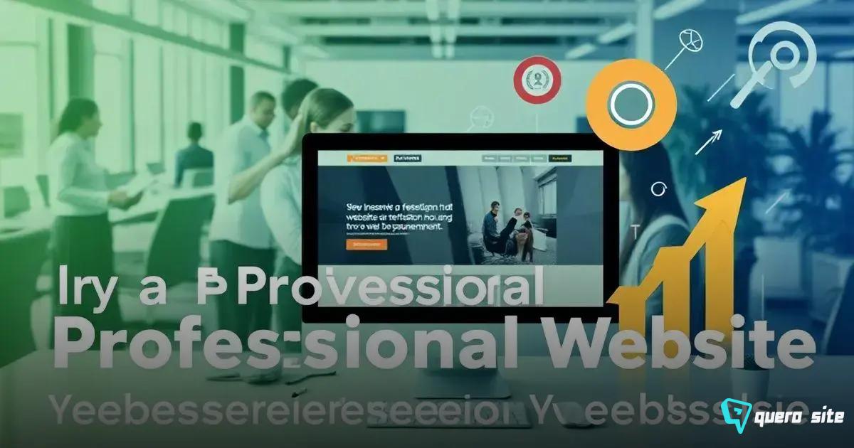 Benefícios de ter um site profissional Benefícios de ter um site profissional