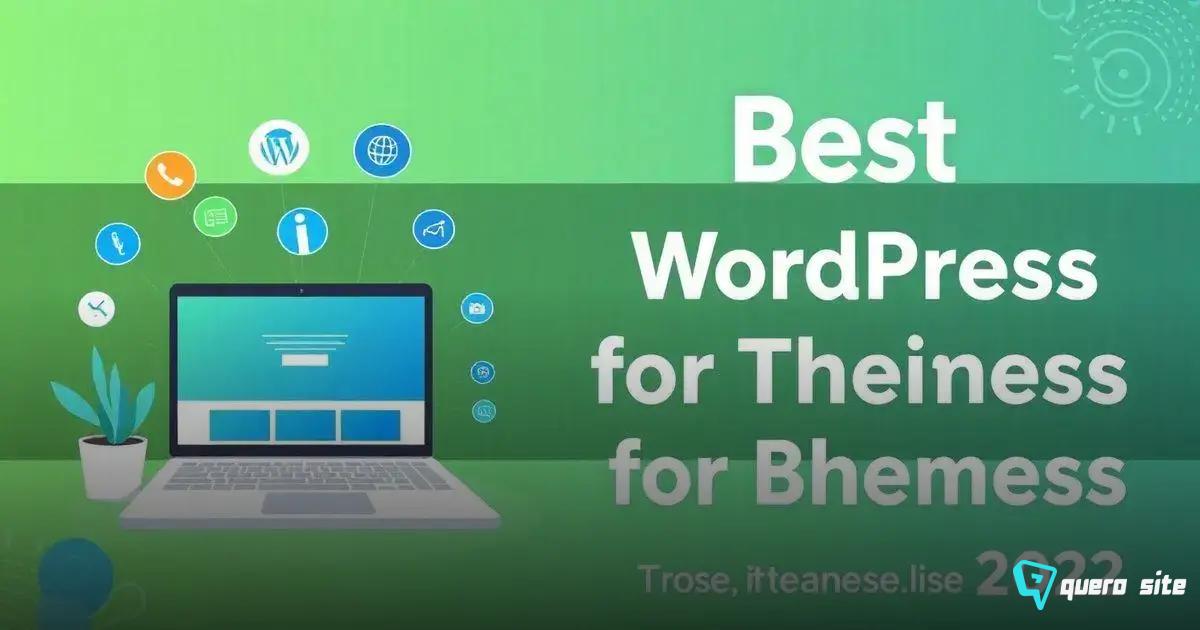 Características essenciais de temas para empresas