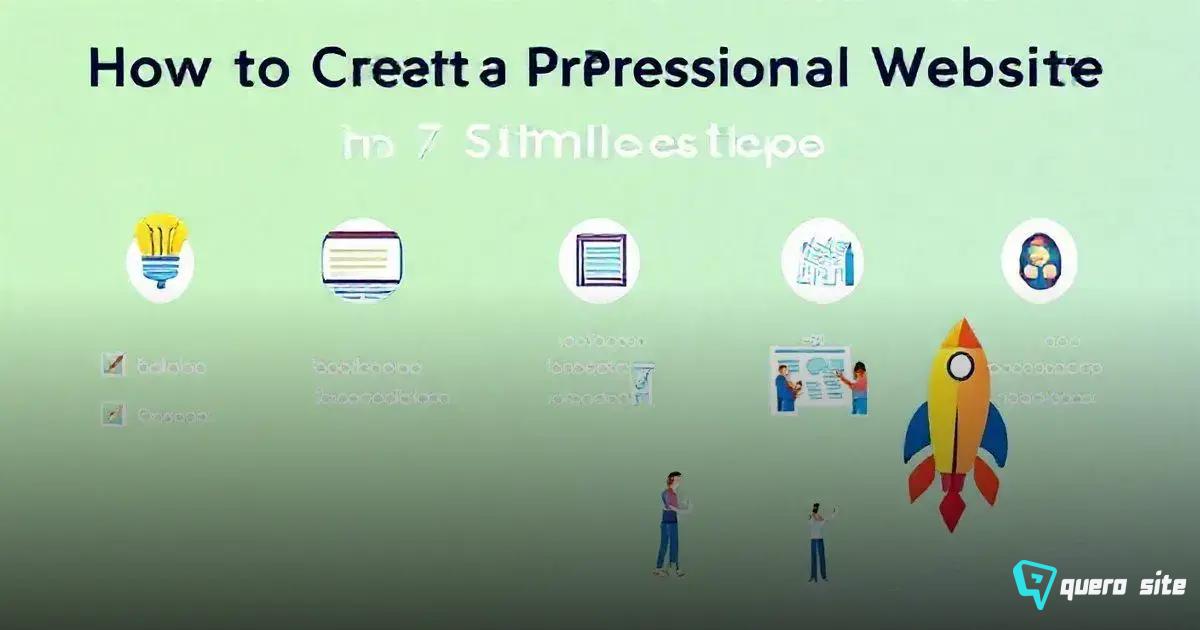 Como Criar um Site Profissional em 7 Passos Simples