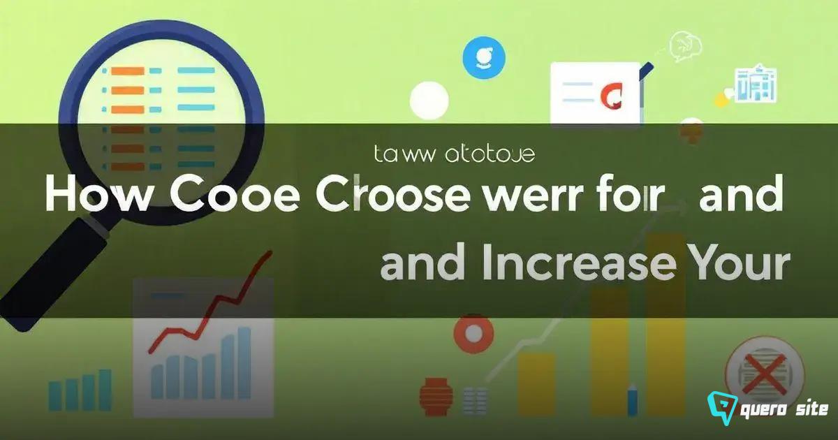 Como encontrar palavras-chave relevantes