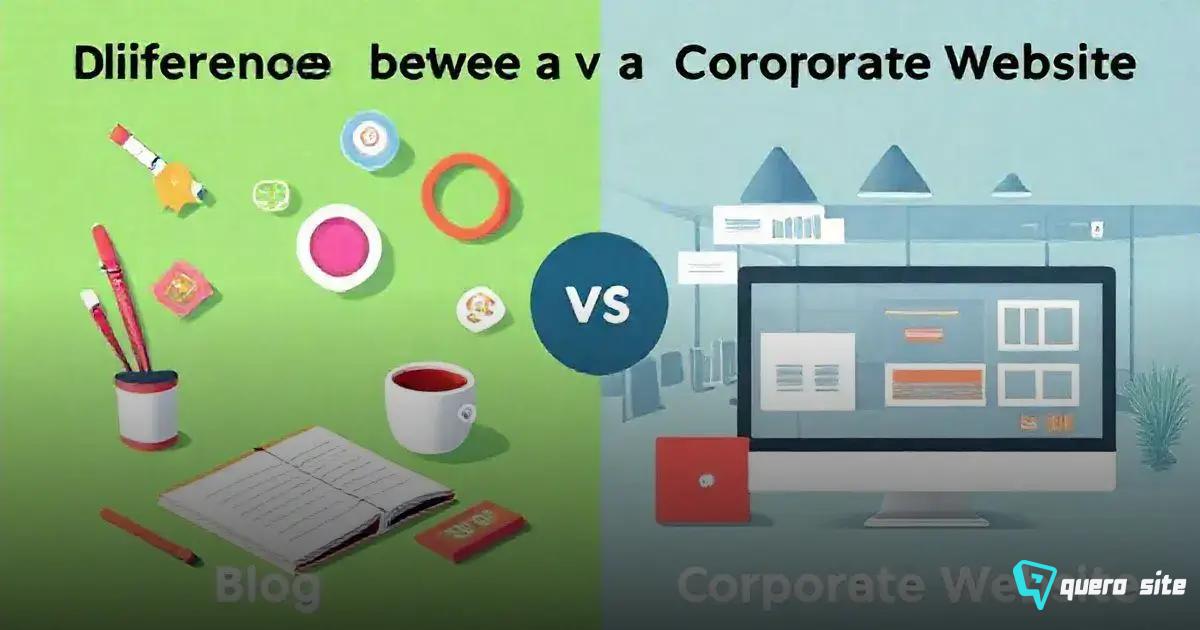 Como escolher entre um blog e um site corporativo Como escolher entre um blog e um site corporativo