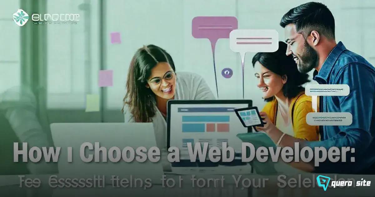 Como escolher um desenvolvedor de sites: Dicas essenciais para sua escolha