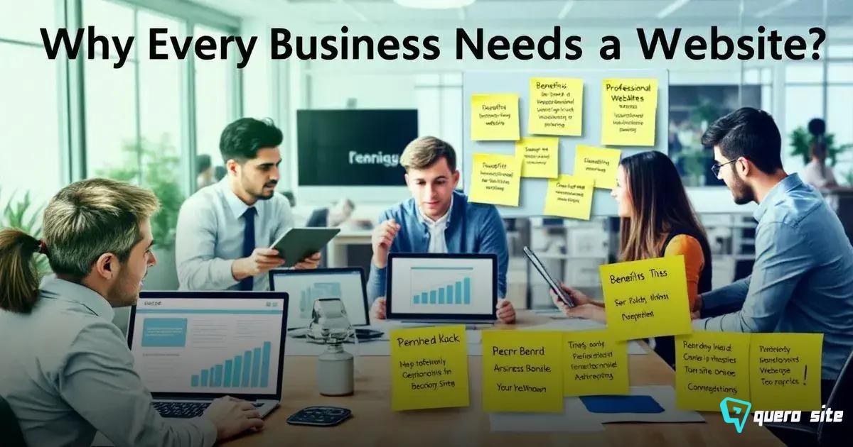 Como um site fortalece a presença online