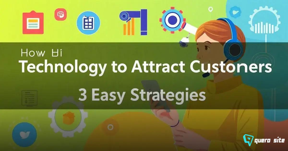 Como Usar Tecnologia para Atrair Clientes: 3 Estratégias Fáceis