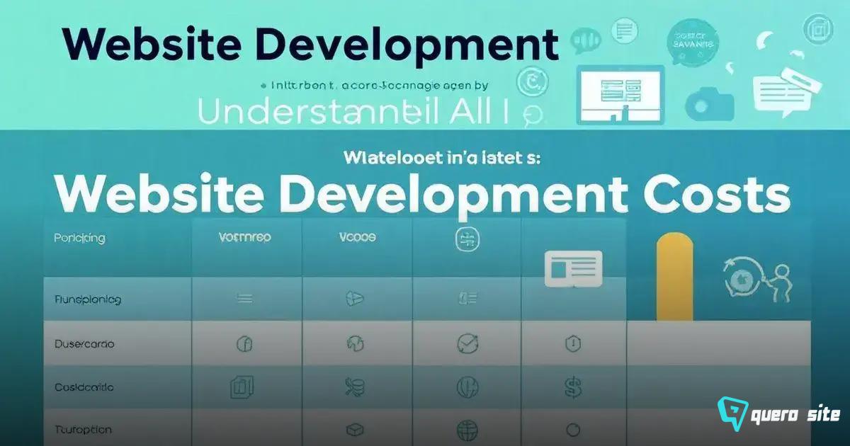 Comparação entre diferentes tipos de sites
