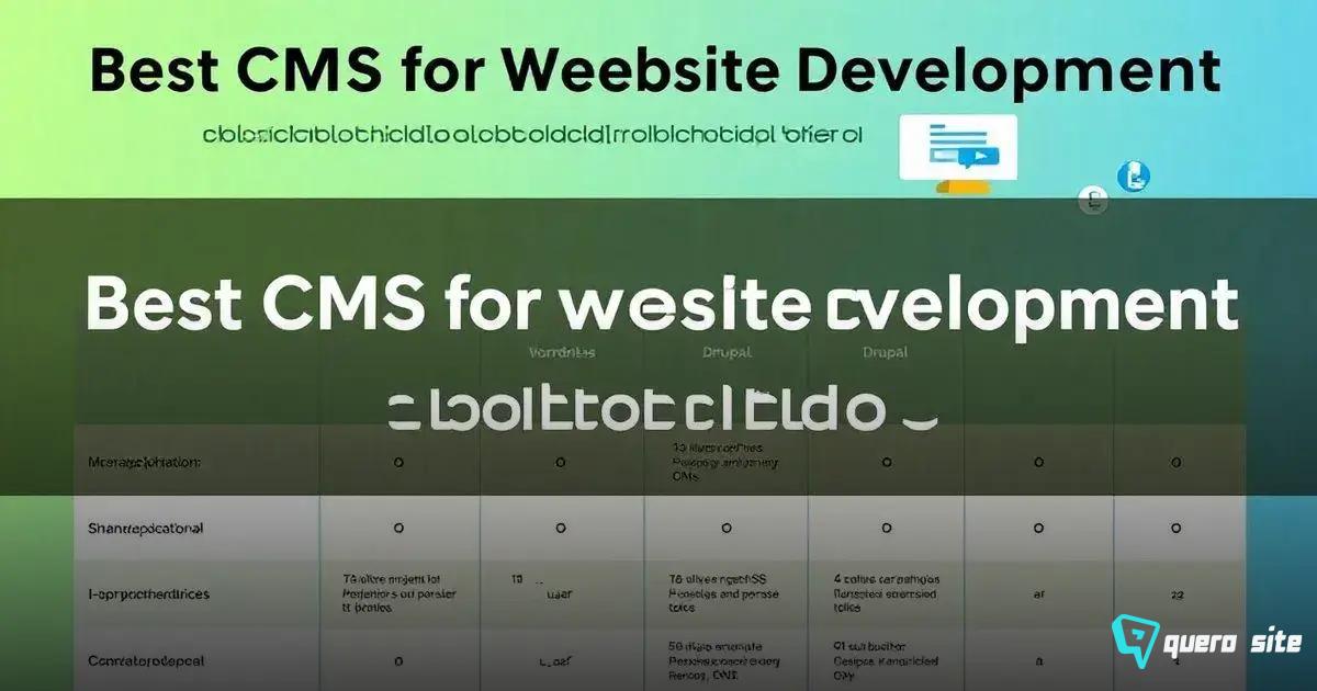 Comparativo entre os melhores CMS disponíveis