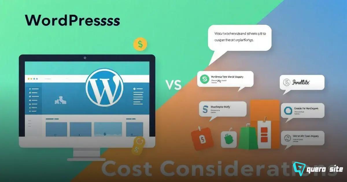 Considerações de custo ao escolher uma plataforma