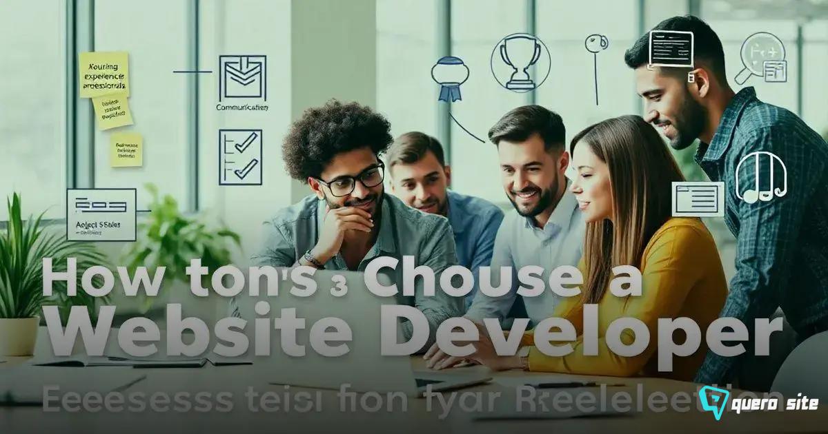 Critérios para selecionar um desenvolvedor de sites Critérios para selecionar um desenvolvedor de sites