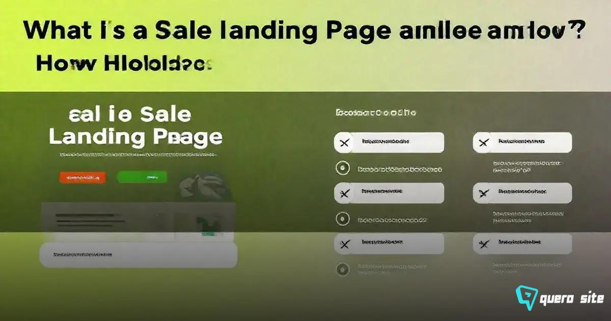 Definição de landing page de vendas