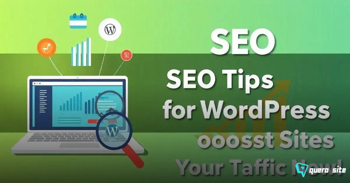 Dicas de SEO para Sites WordPress: Aumente seu Tráfego Agora!