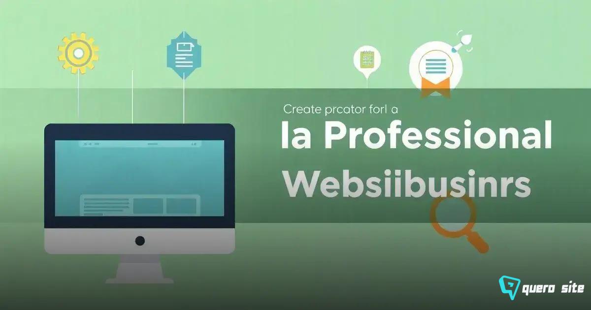 Dicas para criar um site profissional eficaz Dicas para criar um site profissional eficaz