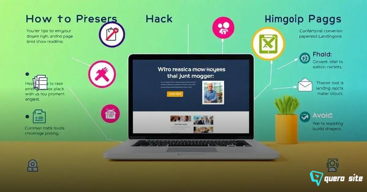 Elementos essenciais de uma landing page