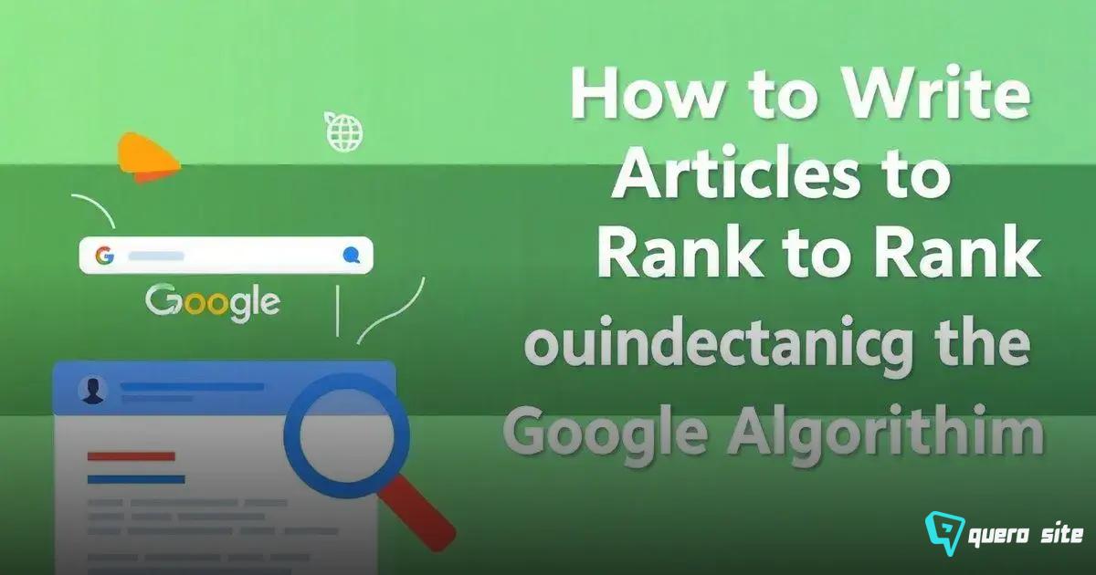 Entendendo o funcionamento do algoritmo do Google Entendendo o funcionamento do algoritmo do Google