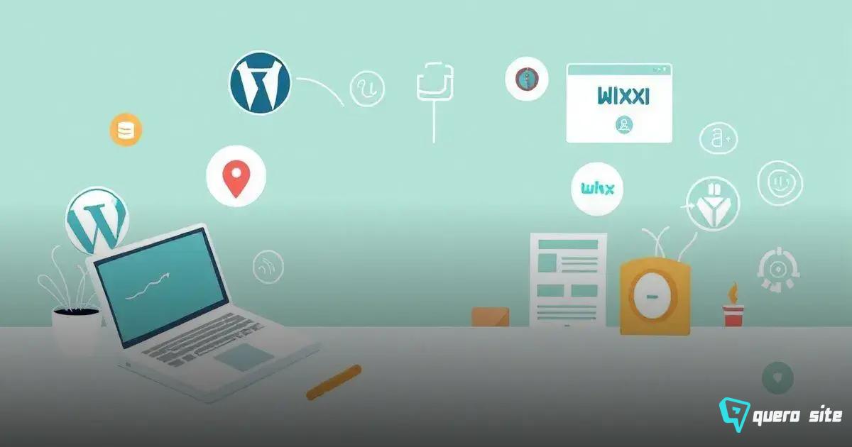 Escolha da plataforma: WordPress, Wix ou outras opções?