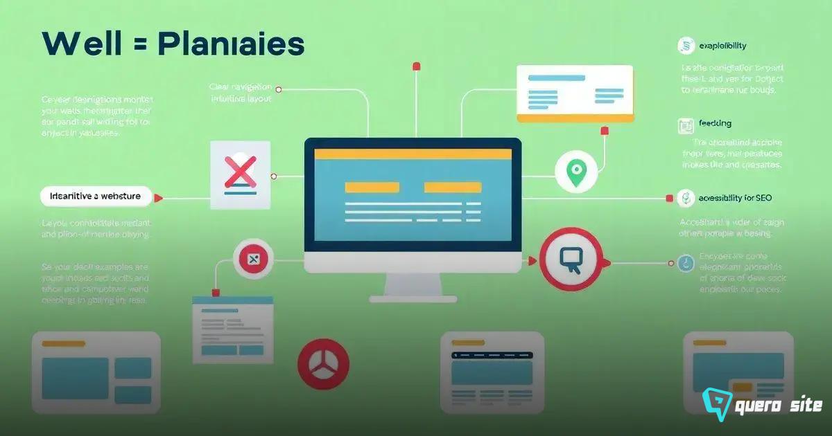 Exemplos de sites bem estruturados