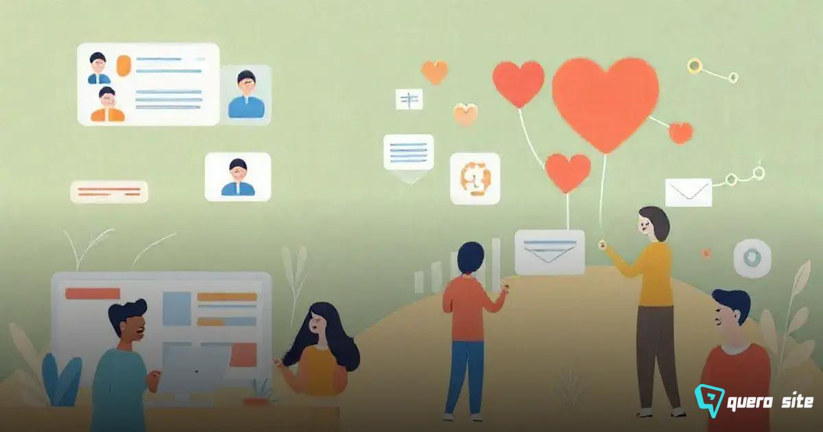 Importância do relacionamento no site