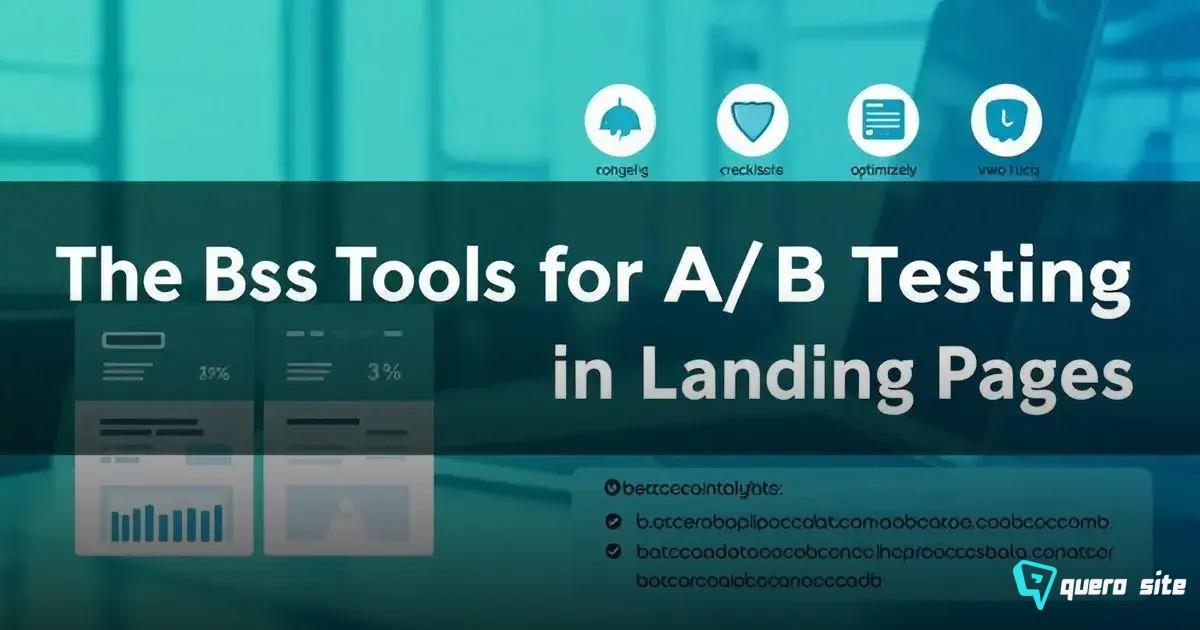 Melhores Ferramentas para AB Testing em Landing Pages Reveladas