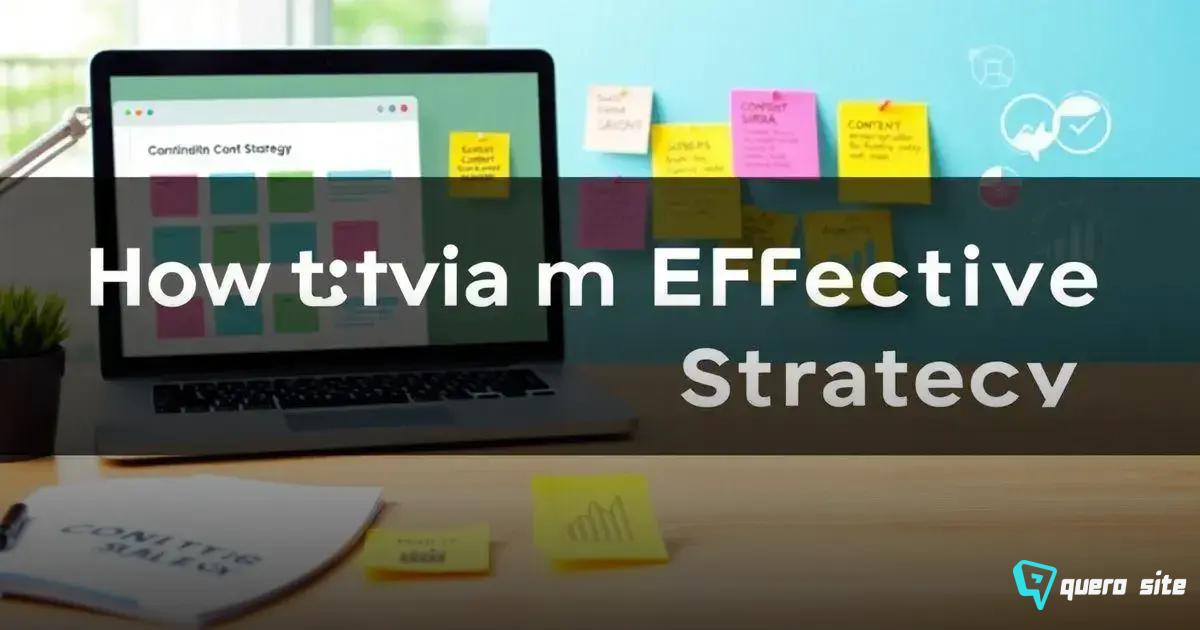 Passos para criar uma estratégia de conteúdo eficaz