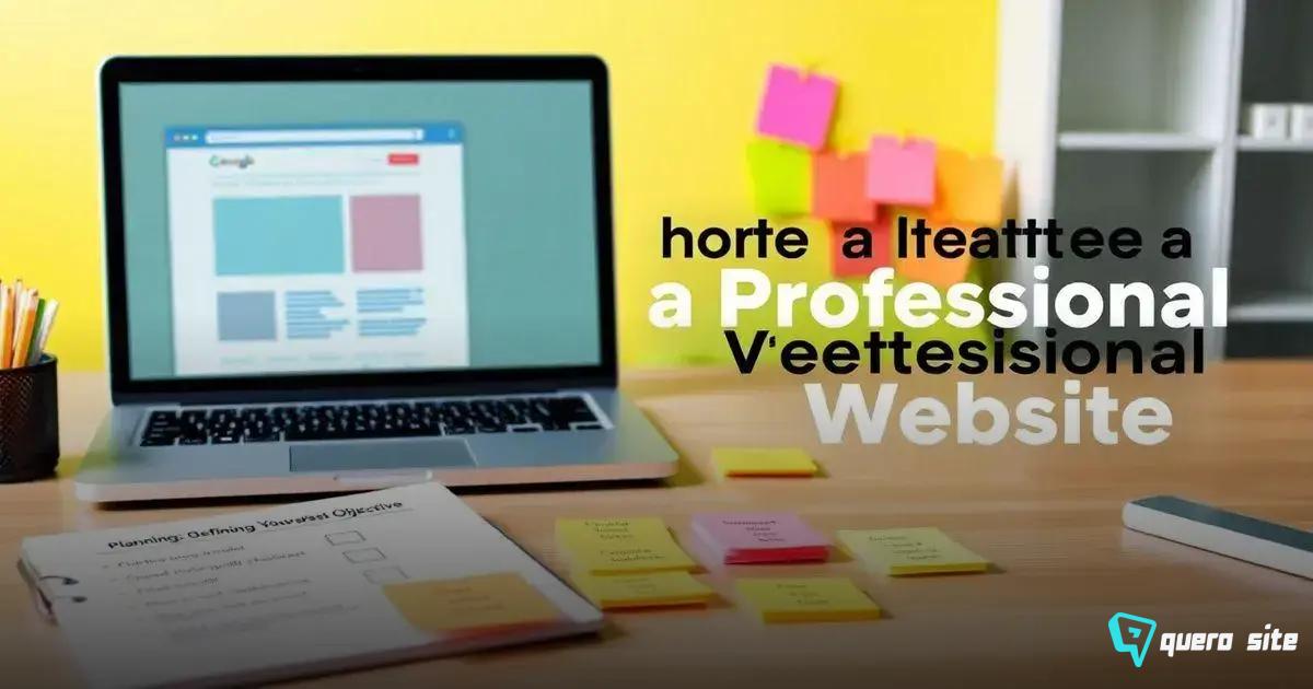 Planejamento: Definindo o objetivo do seu site Planejamento: Definindo o objetivo do seu site