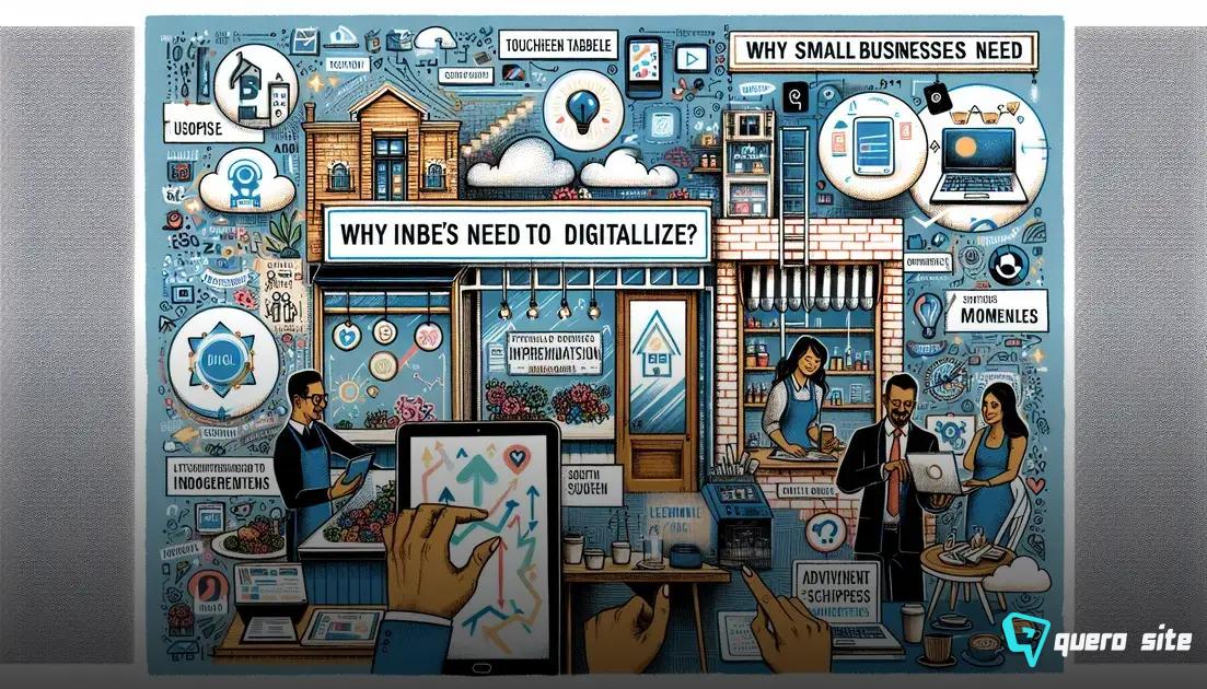 Por que pequenas empresas precisam se digitalizar? Por que pequenas empresas precisam se digitalizar?