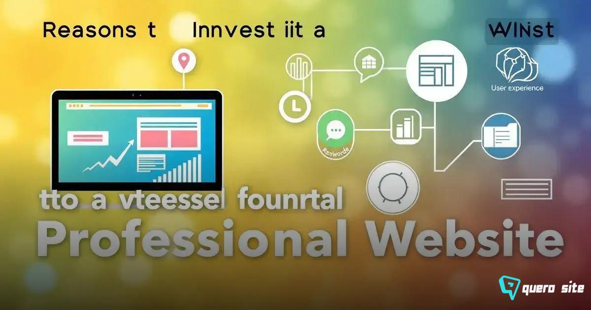 Por que um site profissional é importante?