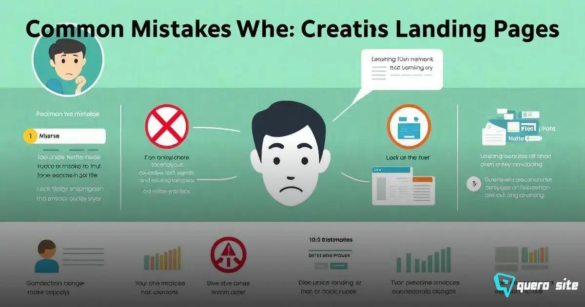 Principais erros ao criar uma landing page