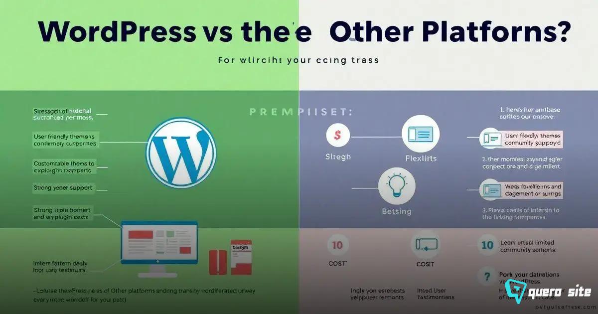 Vantagens do WordPress sobre outras plataformas