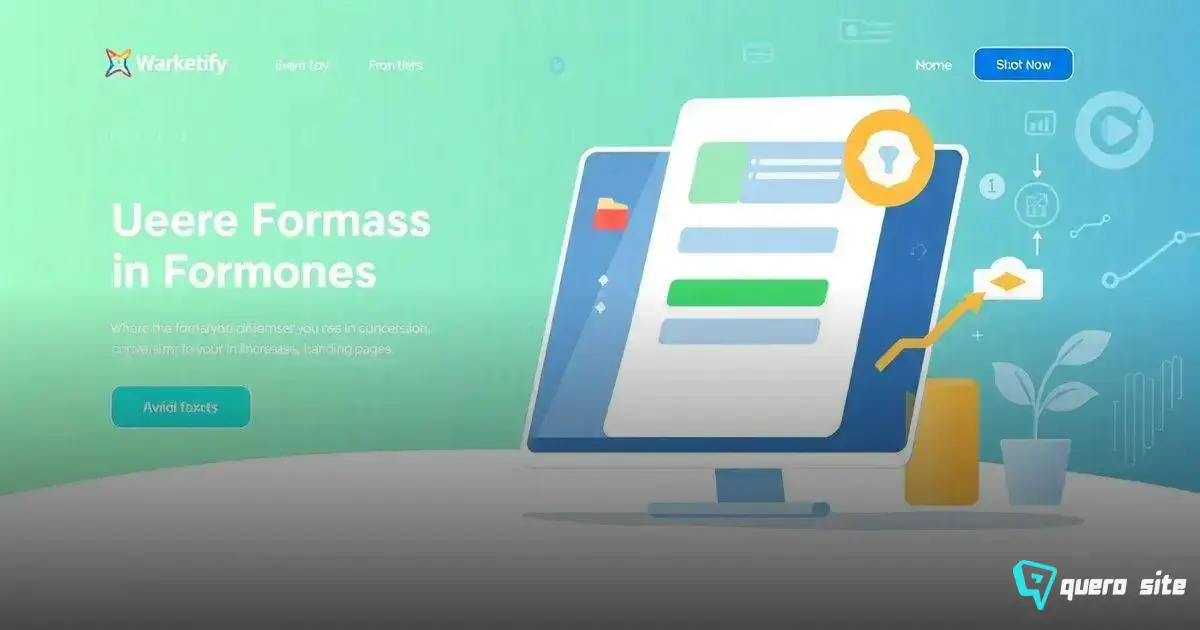 A importância dos formulários em landing pages