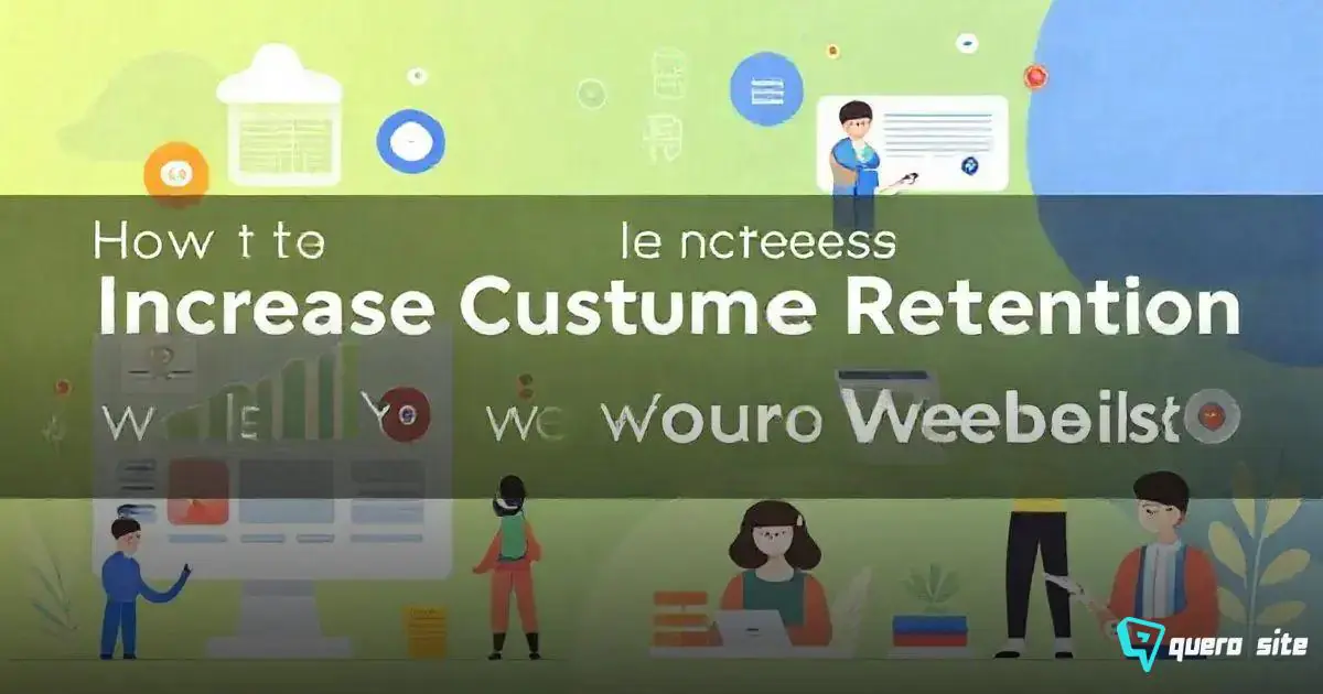 Como aumentar a retenção de clientes com o site rapidamente