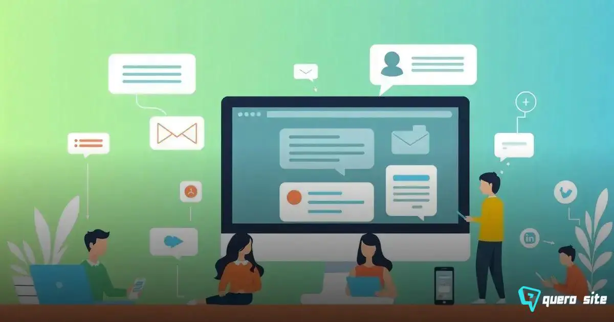 Como um site facilita a comunicação direta Como um site facilita a comunicação direta