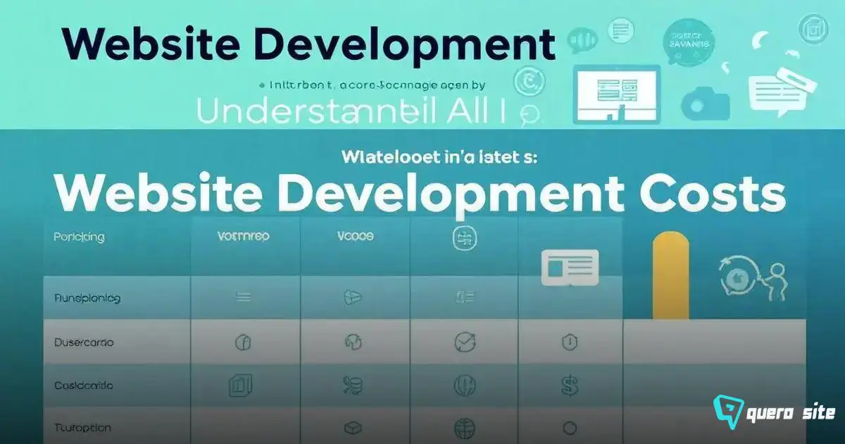 Comparação entre diferentes tipos de sites
