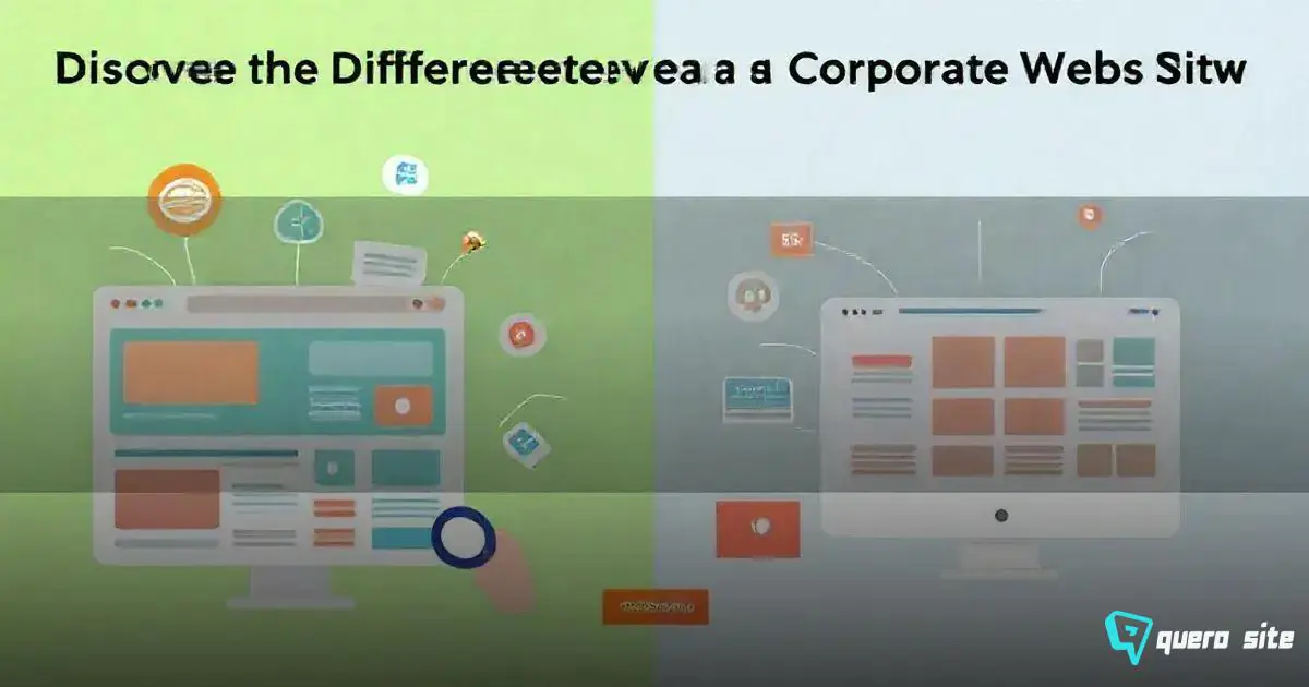 Descubra a Diferença entre Blog e Site Corporativo Agora