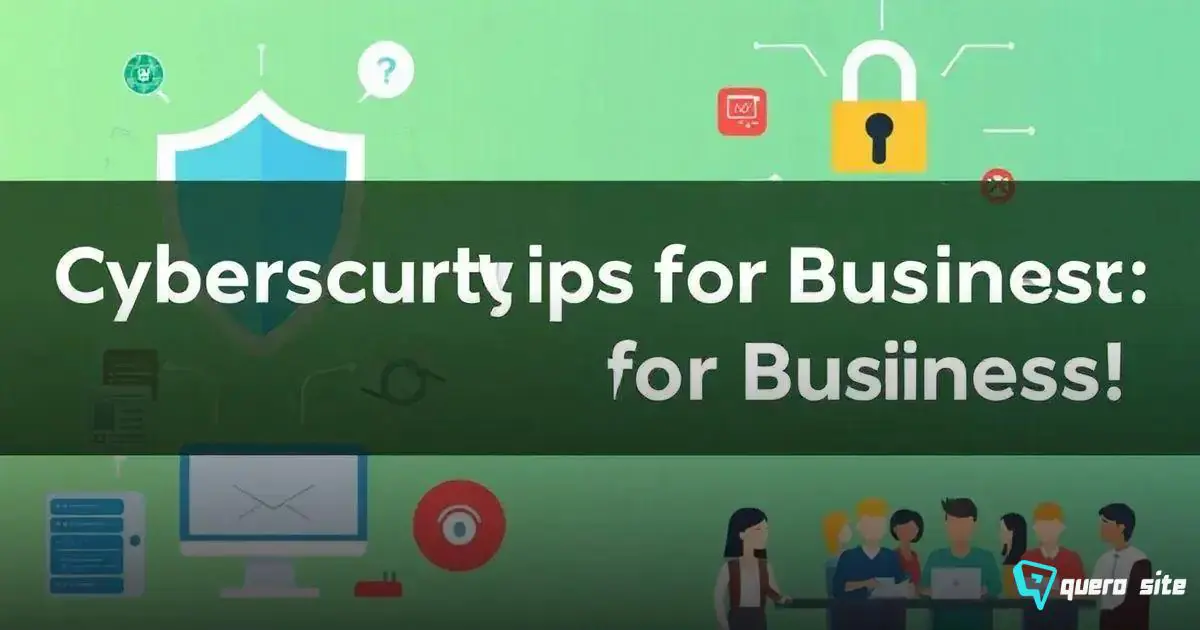 Dicas de segurança cibernética para empresas: Proteja seu negócio!