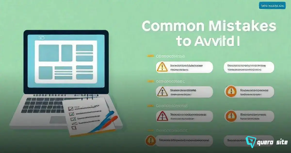 Erros comuns a evitar na criação de conteúdo