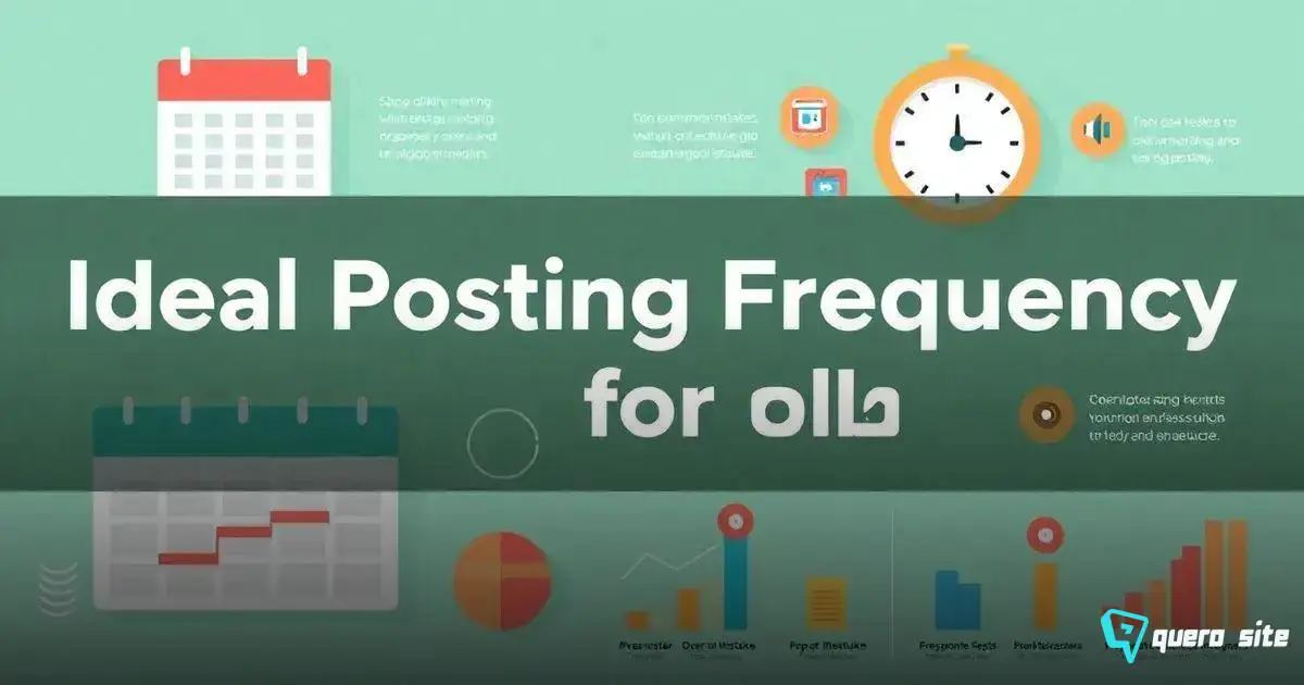 Erros comuns sobre frequência de postagens