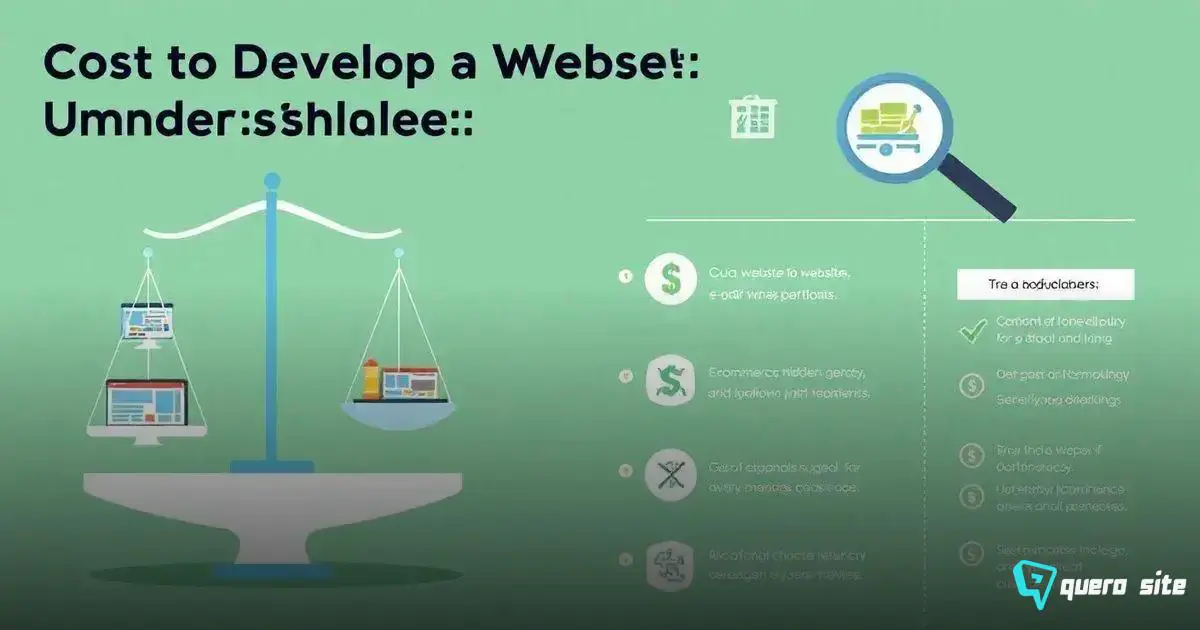 Fatores que influenciam o custo para desenvolver um site