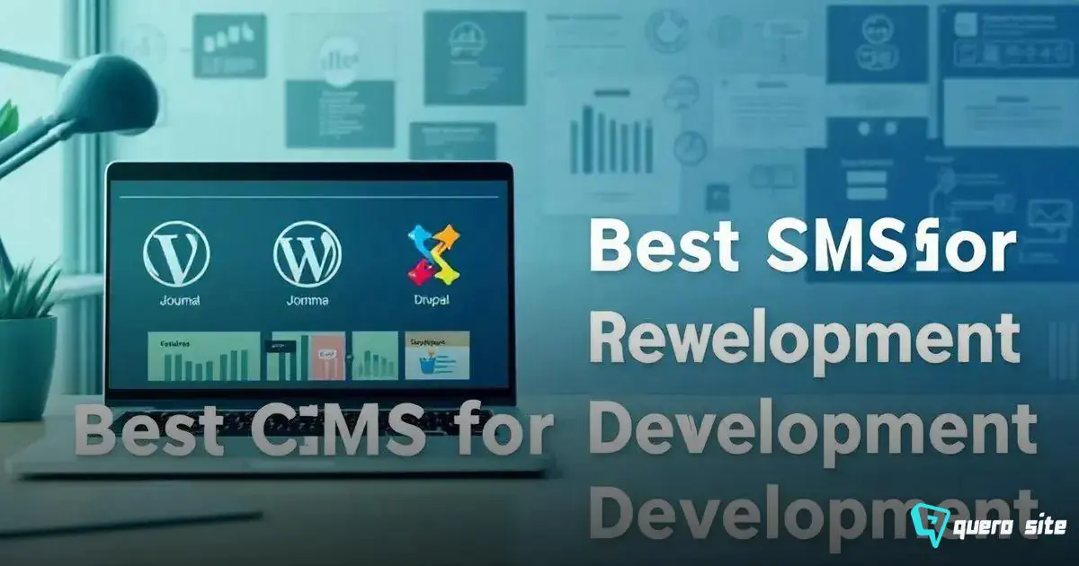 Melhor CMS para Desenvolvimento de Sites: Encontre o Ideal Aqui