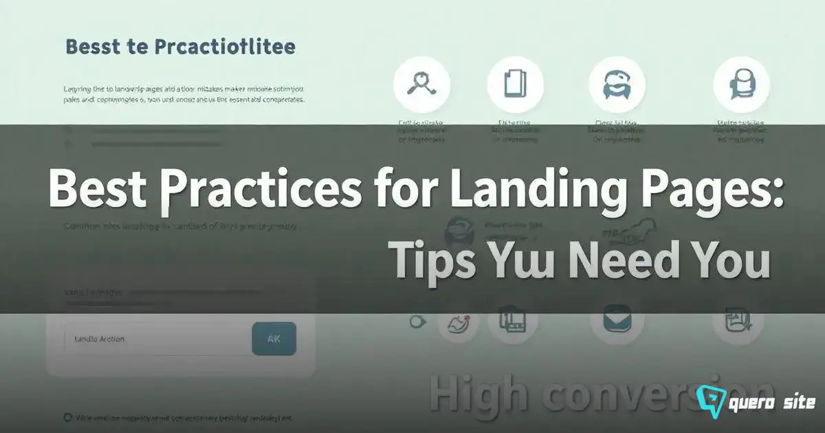 Melhores práticas para landing pages: as dicas que você precisa saber