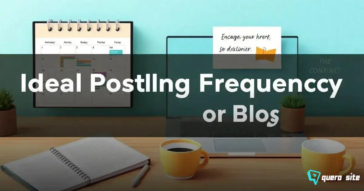 Por que a frequência de postagens é importante?