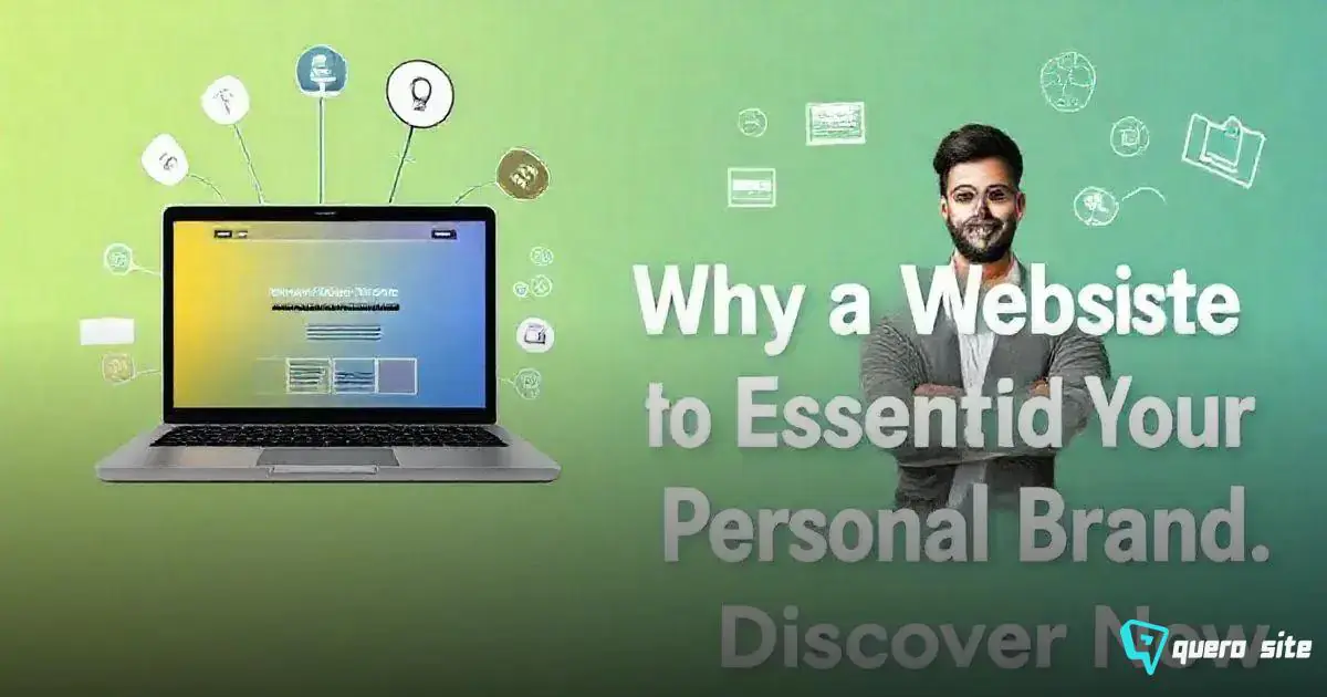 Por que um site é essencial para sua marca pessoal: Descubra agora
