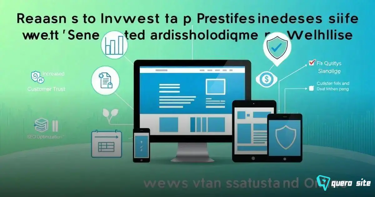 Razões para Investir em um Site Profissional e Destacar-se Online